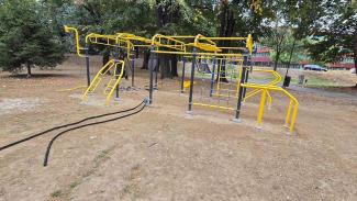 Вандализирана новата теретана и фудбалското игралиште во Паркот на франкофонија