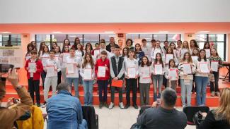 Герасимовски додели 82 стипендии до 3500 денари месечно на најдобрите ученици: Вие сте гордоста на Центар!