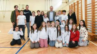 Обновени фискултурната и свечената сала во „Димитар Миладинов“