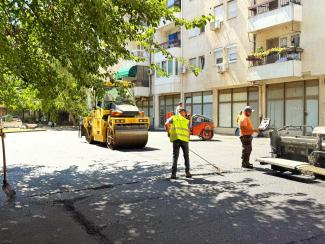 Конструирање на улицата Петар Поп Арсов